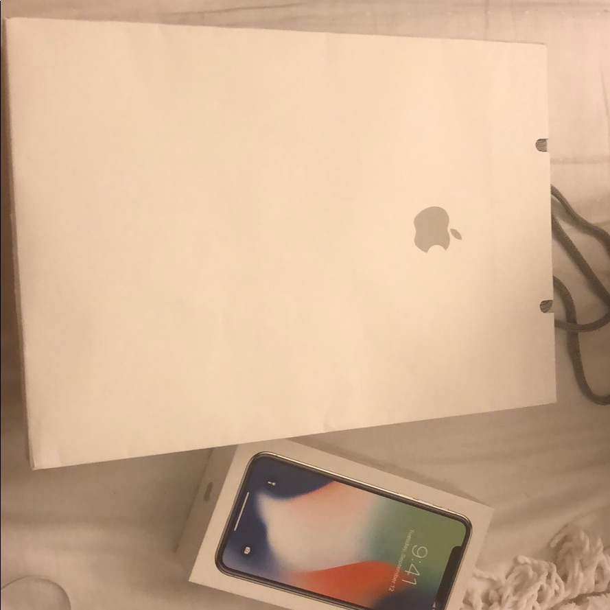 Iphone X Box And Iphone Bag